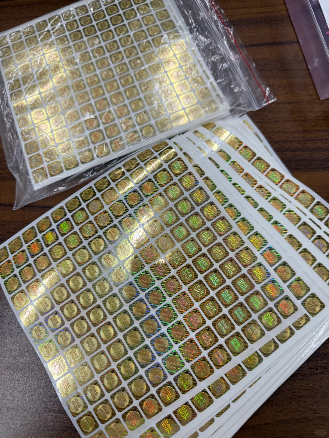 自嘲熊防伪标chiikawa