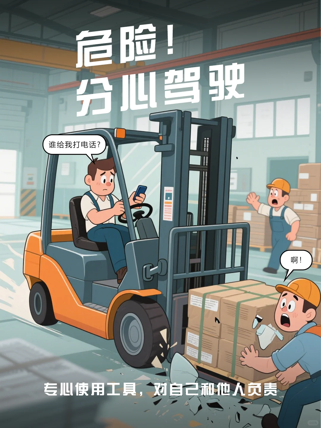 你们工厂发生过叉车事故吗？