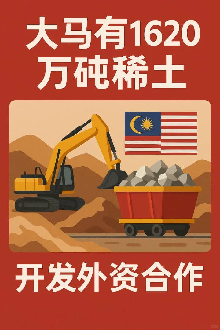 ?? 大马 1620 万吨稀土对外资放开
