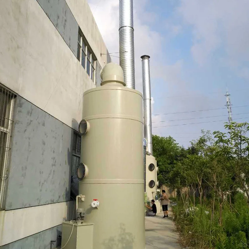 酸雾处理喷淋塔设备处理废气效率好吗