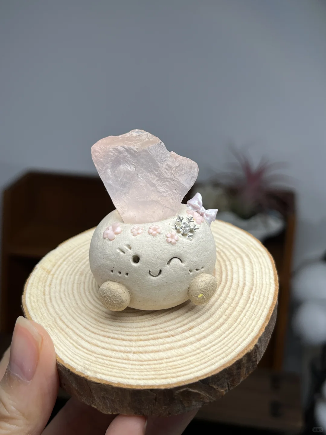 无聊?用石塑粘土做了个小东西