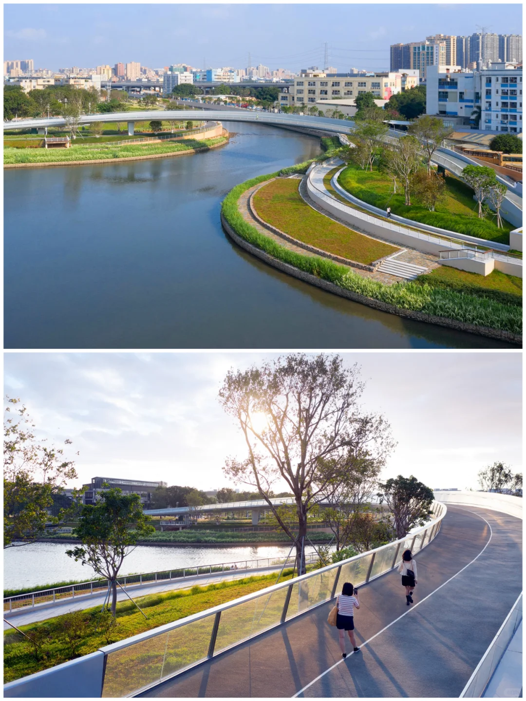 生态石笼梯级湿地在城市河道的妙用