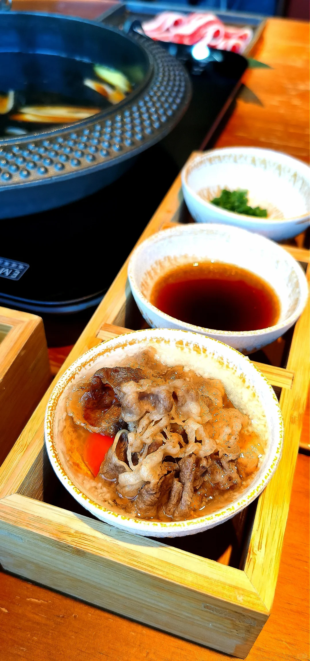 三里屯十十寿喜烧，不说十全十美也差不多了