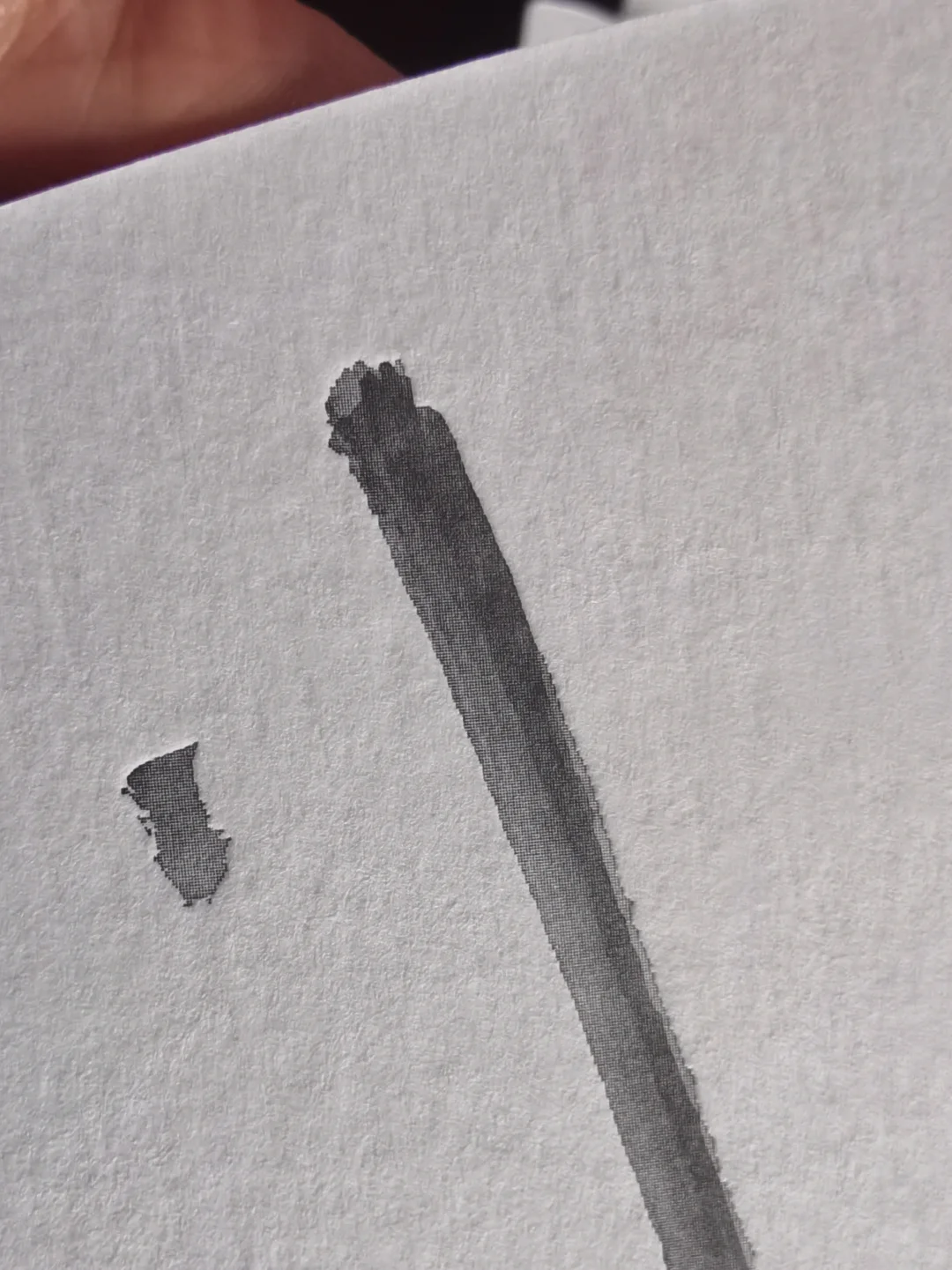 凸版印刷单色渐变网点呈现效果