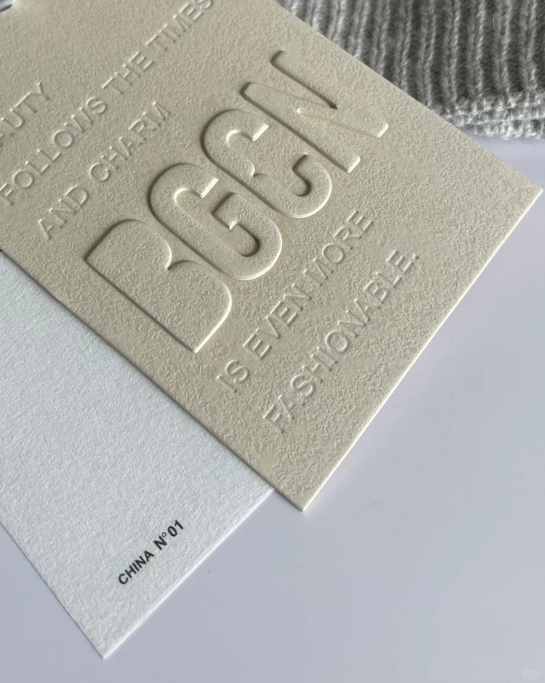 吊牌定制｜如何定制凹凸工艺的吊牌