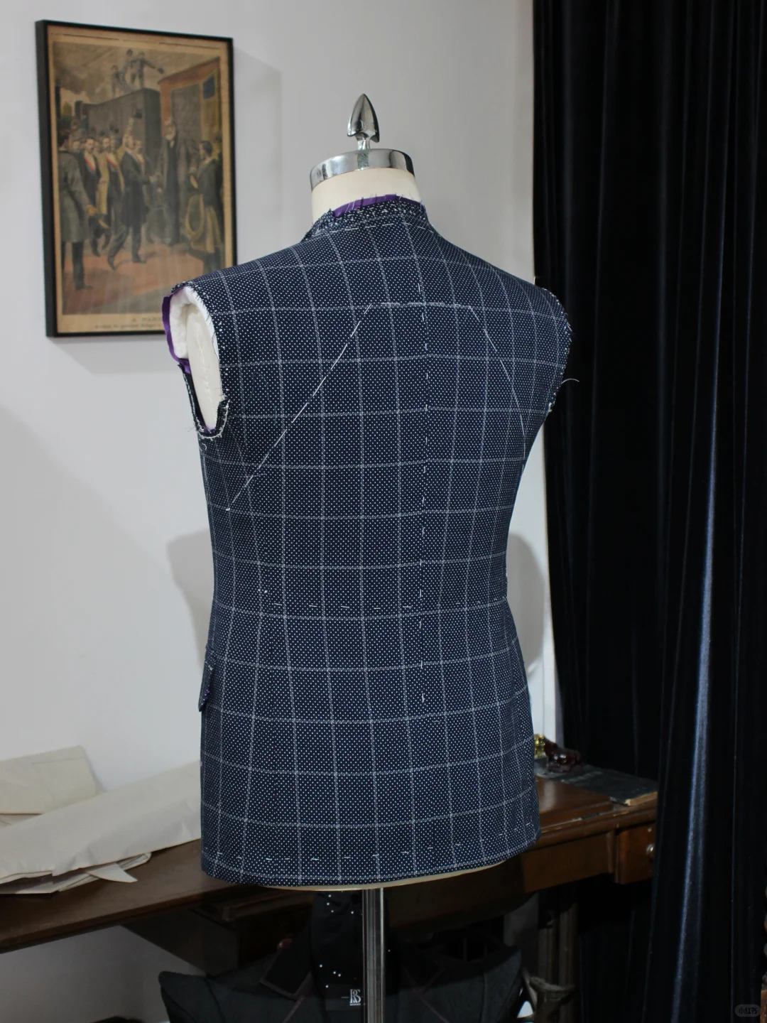 西装鉴赏 | 三维拓补图 英式幾何秩序