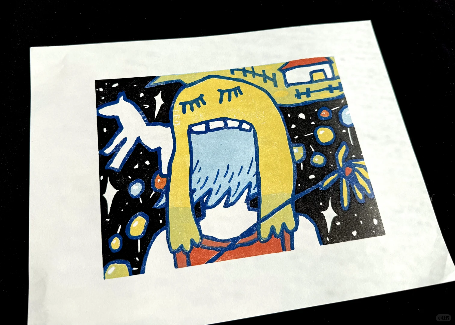 做了分版套色，版画套色怎么做