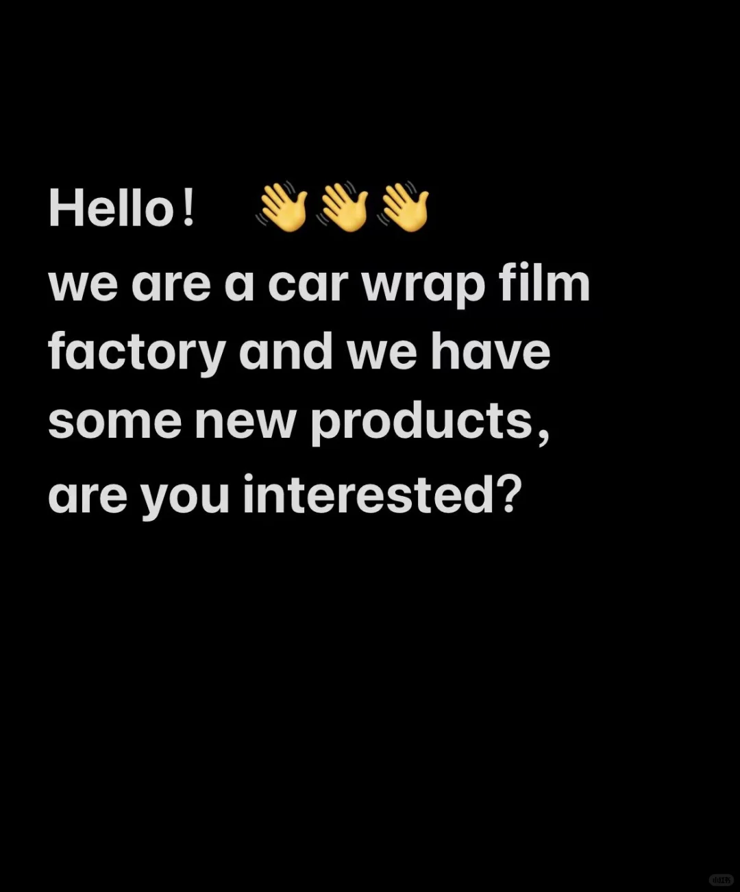 Hello! I'm glad everyone got to know us