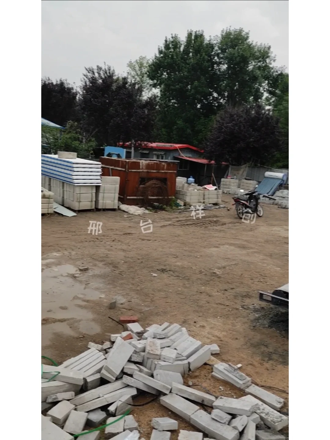 祥创通用型水泥预制块布料机器生产线设备