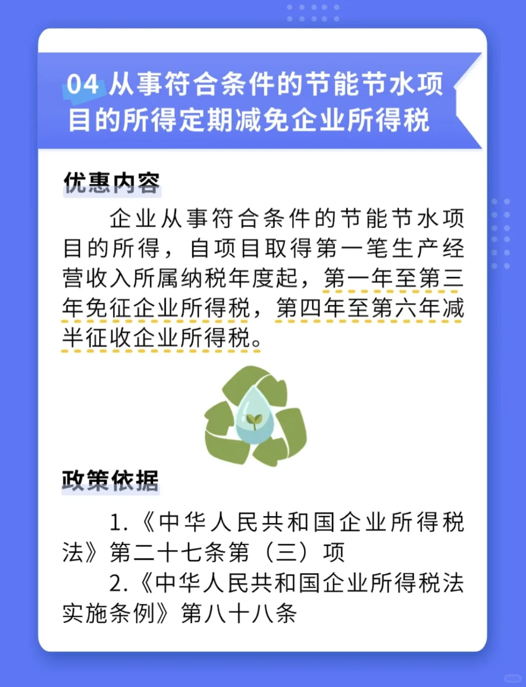 一图看懂节能环保税收政策