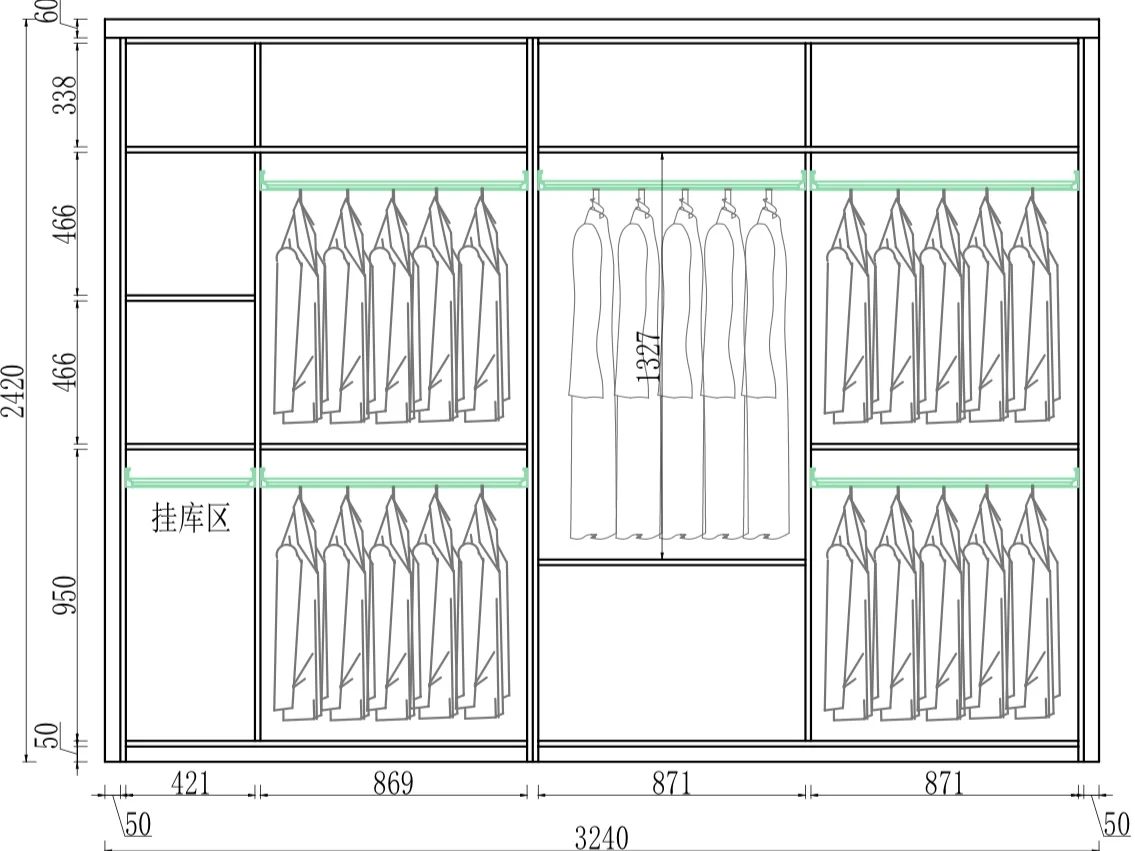 5万人看过的衣柜|快发给你的设计师(附尺寸