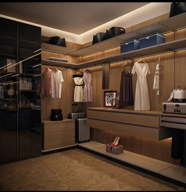 衣帽间天花板，抄作业啦