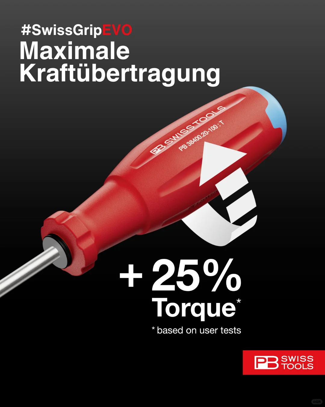 PB SwissGrip Evo 来了:UP 25% 扭矩