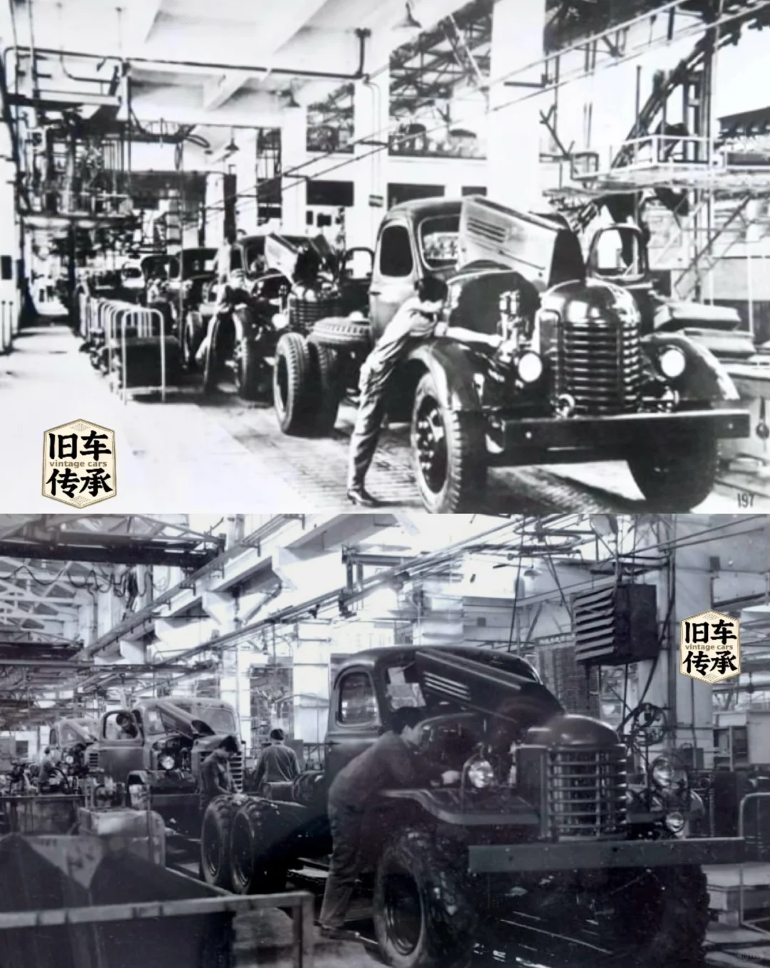 第一汽车制造厂生产线，FAW解放牌