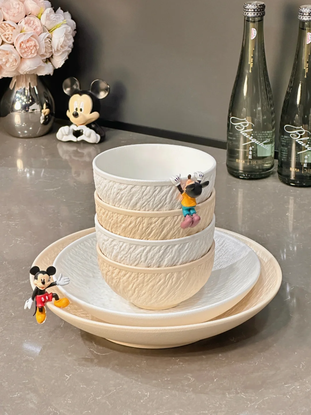 我的春日奶油餐具