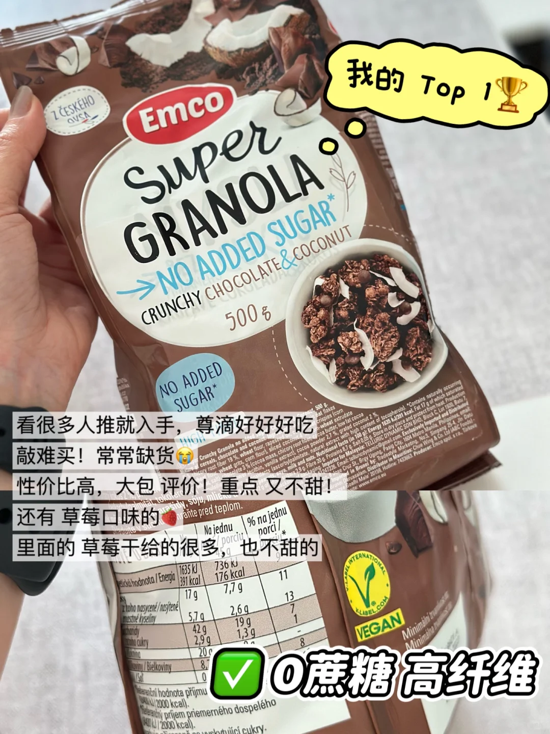 ??减脂必收藏?好吃不胖!健康低卡Granola