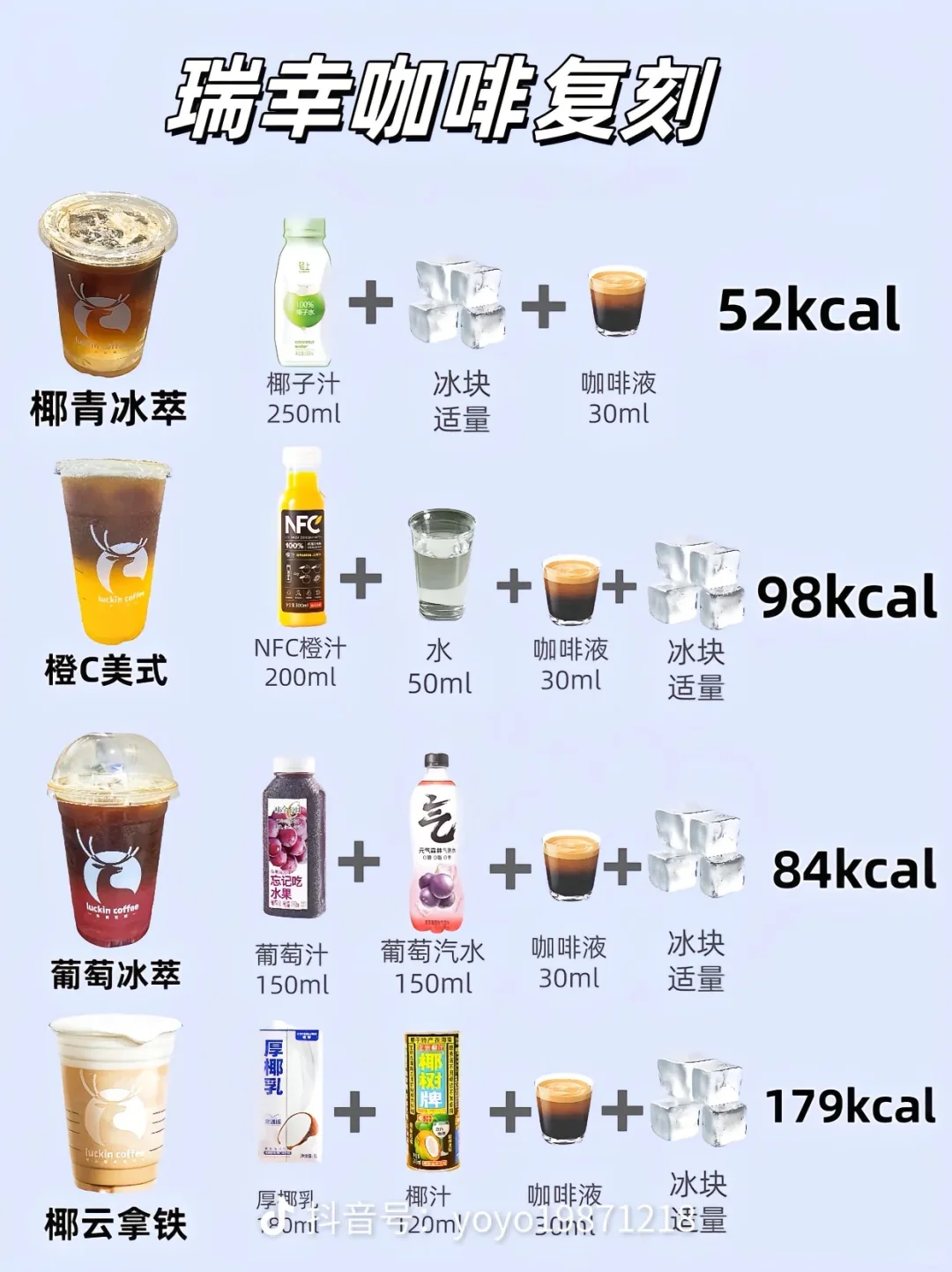 瑞幸咖啡复刻系列