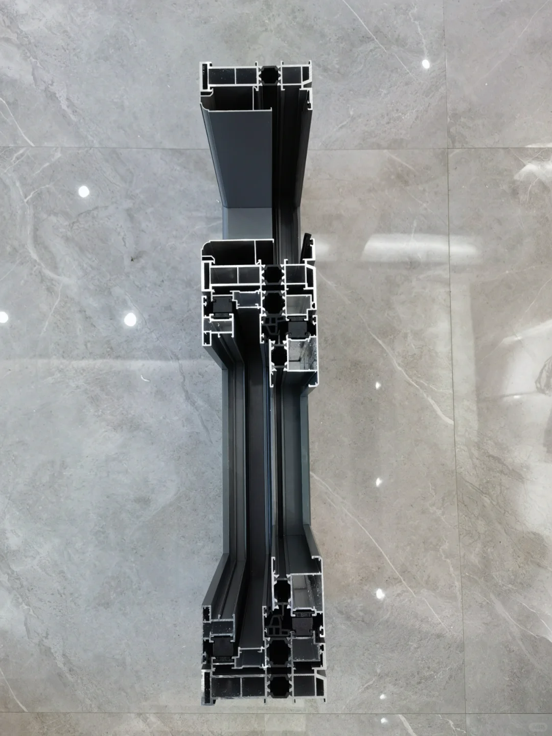 438一方断桥平开窗系统门窗封阳台窗纱一体