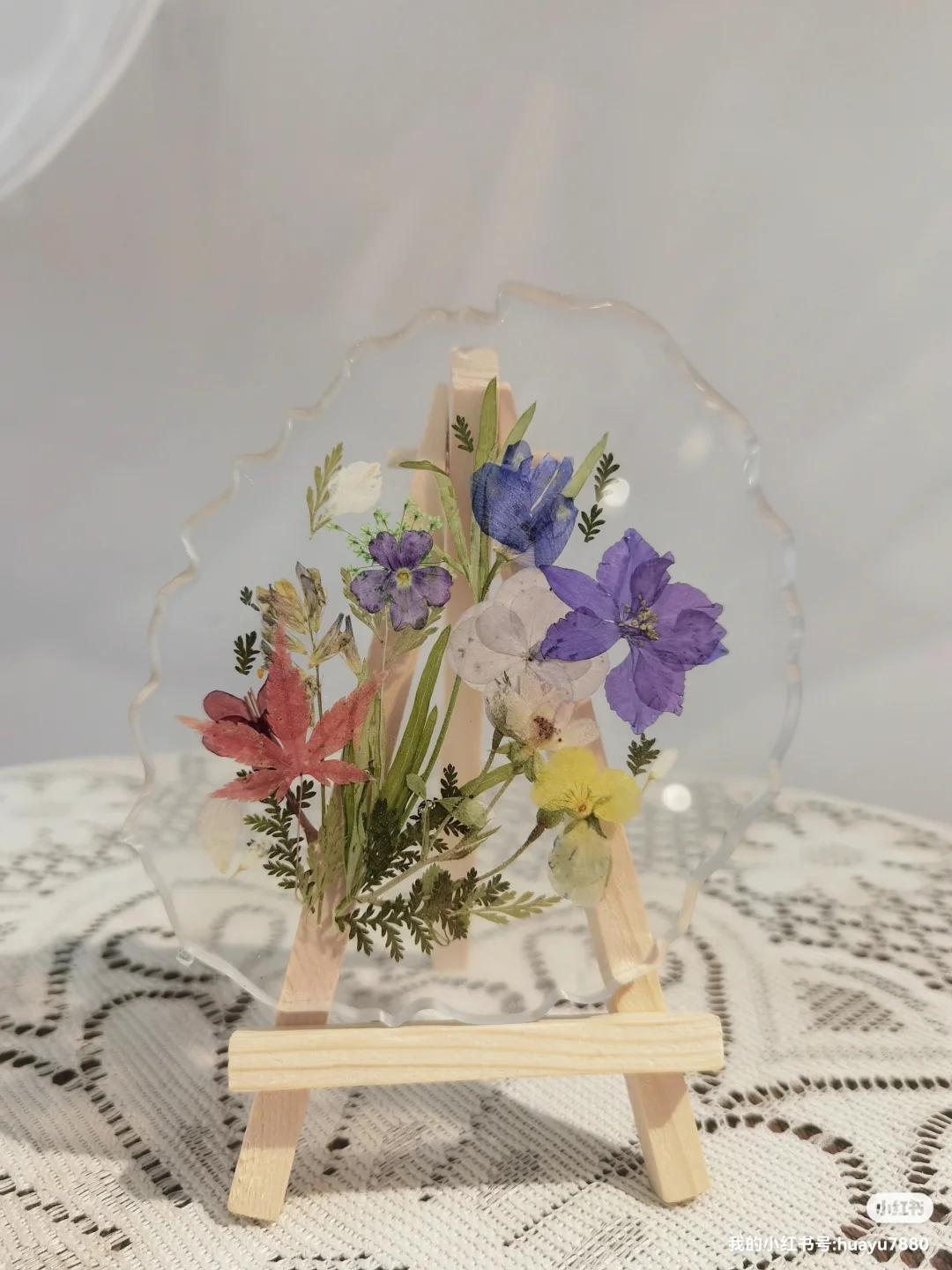 清远DIY滴胶杯垫｜定格大自然的美好和浪漫