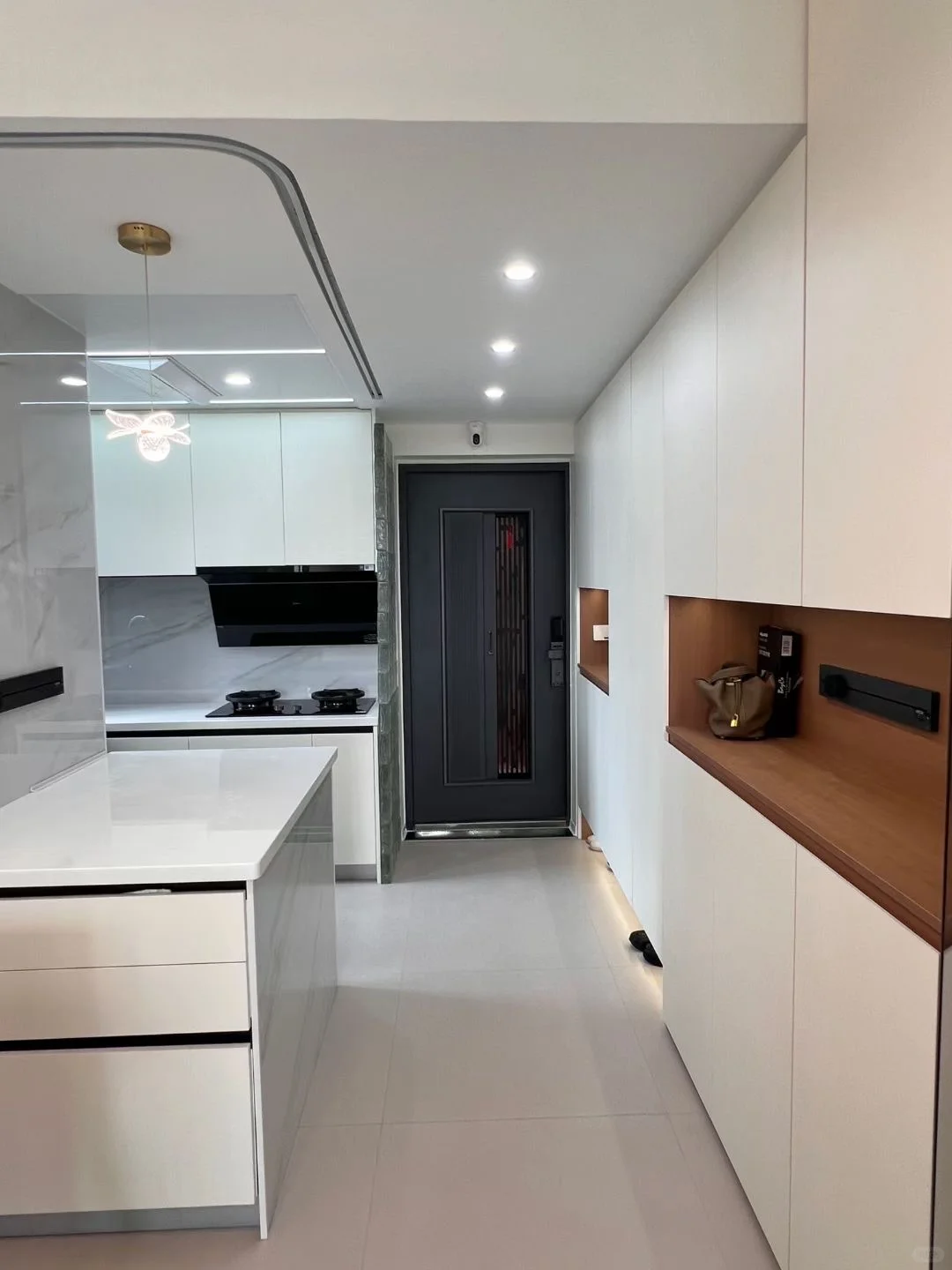 69㎡装出90㎡的既视感！小户型奶油风直接抄