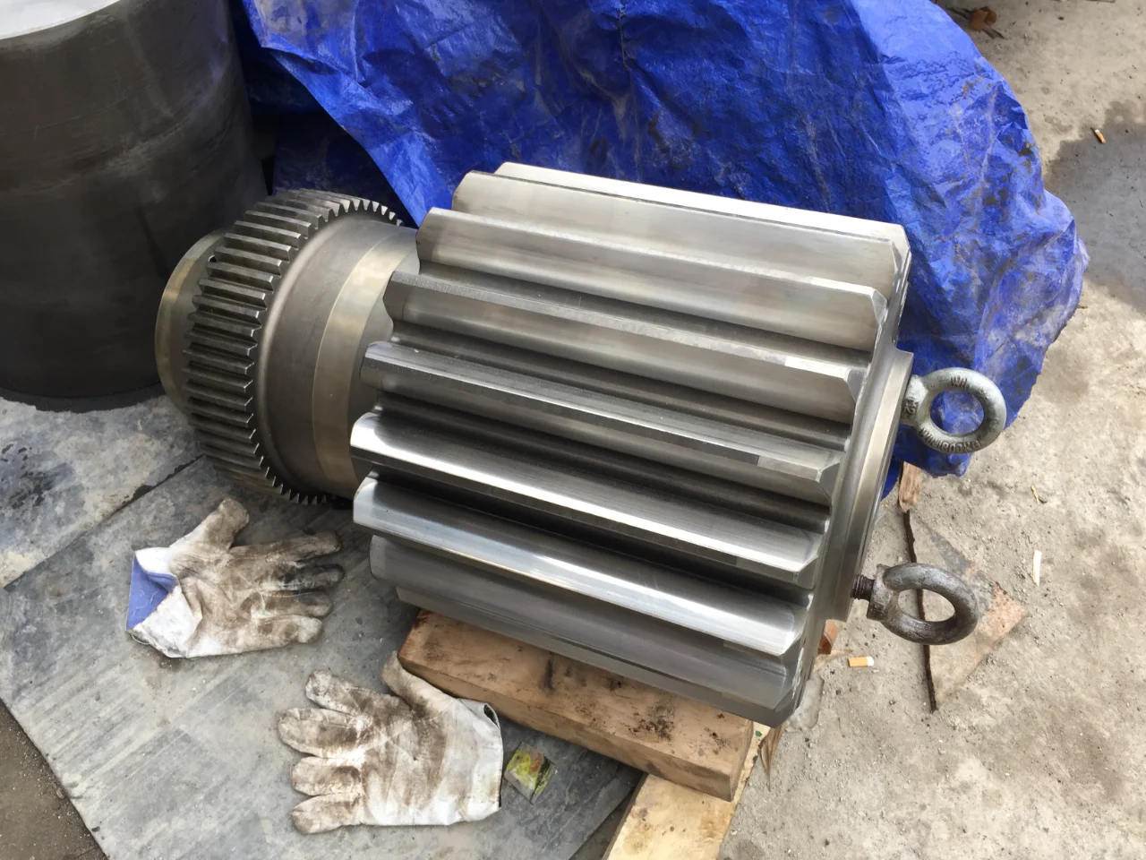 ?立磨减速机太阳轮维修?