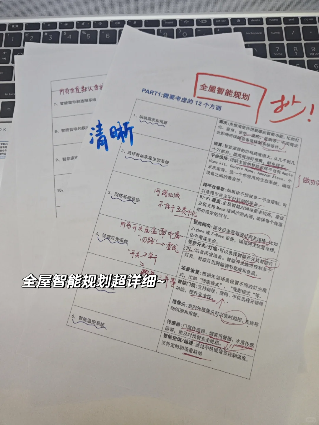 男朋友的全屋智能规划思路也太清晰啦❗