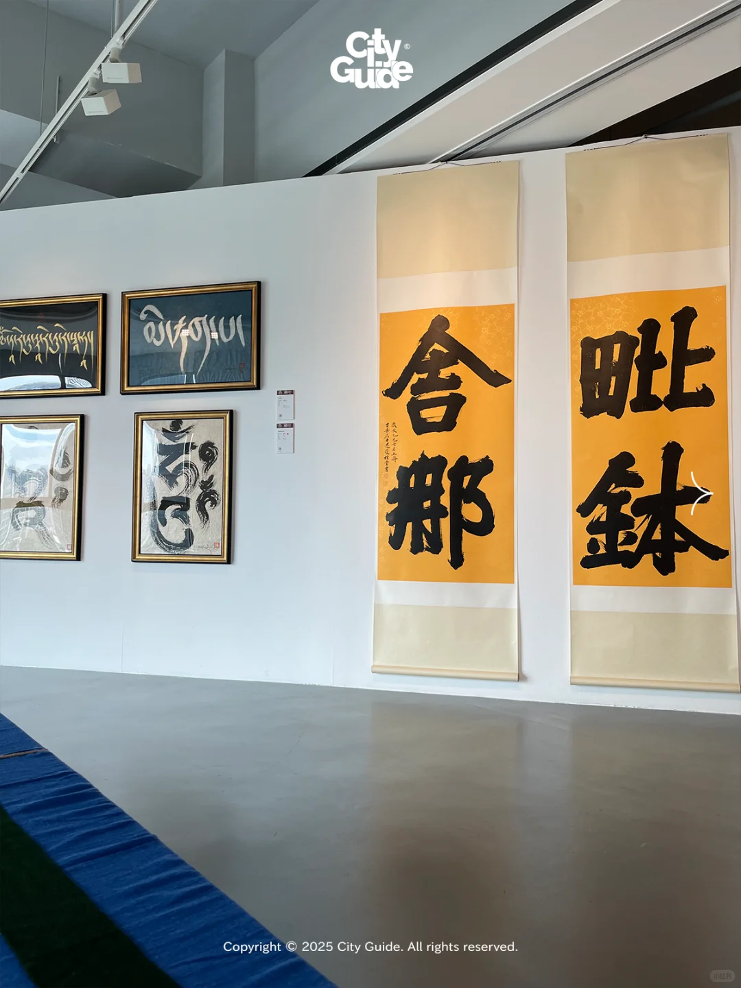 太震撼了!深圳最大规模黄金唐卡展!