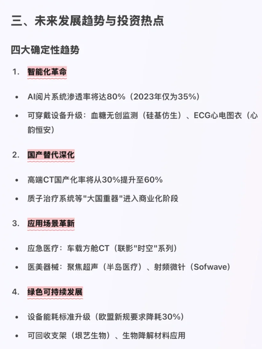 3分钟了解医疗设备行业