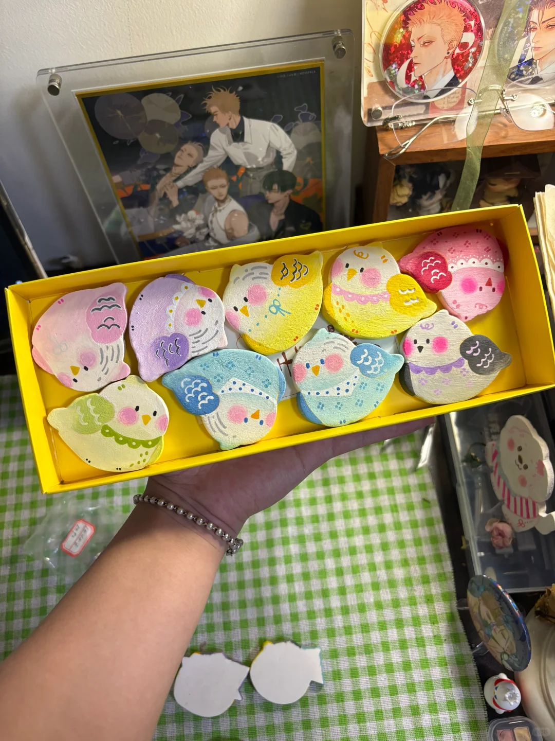 彩色小鸟饼干礼盒?