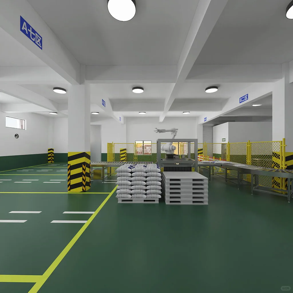 车间内部目视化效果设计