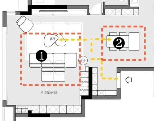客厅这4个设计让爸妈主动走出卧室?️