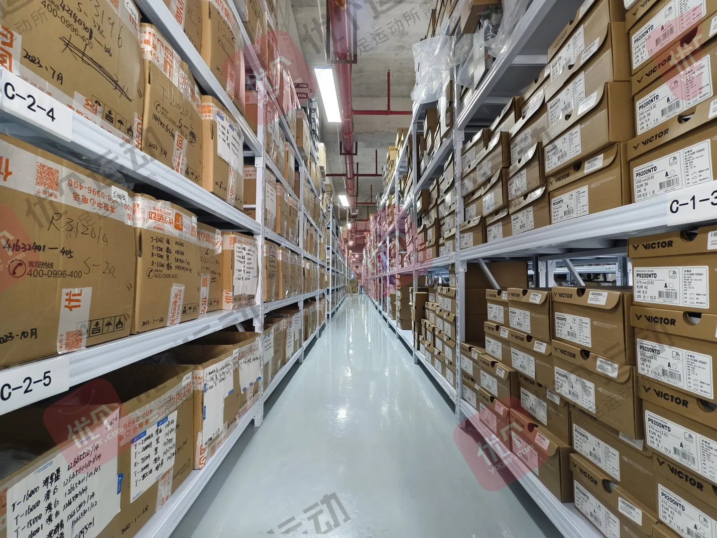 优个运动10000㎡仓储中心正式启用!