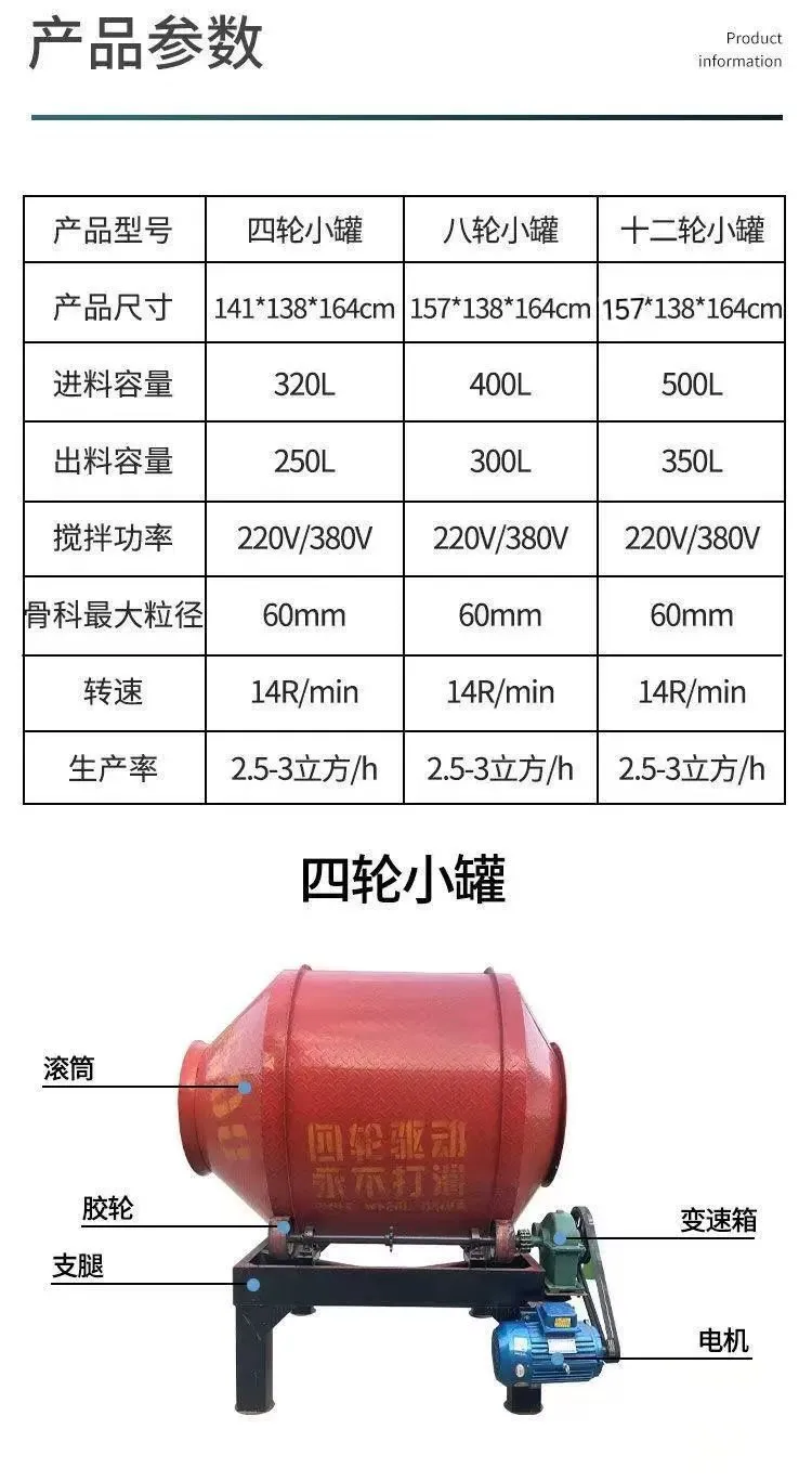 混凝土搅拌机！