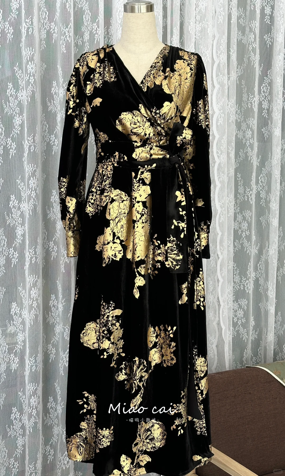 制版分享｜一片式法式连衣裙