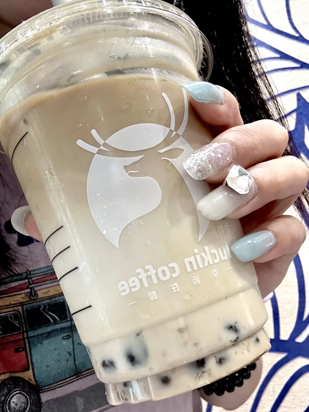 瑞幸咖啡☕️｜熊猫陨石拿铁｜陨石终于回归了