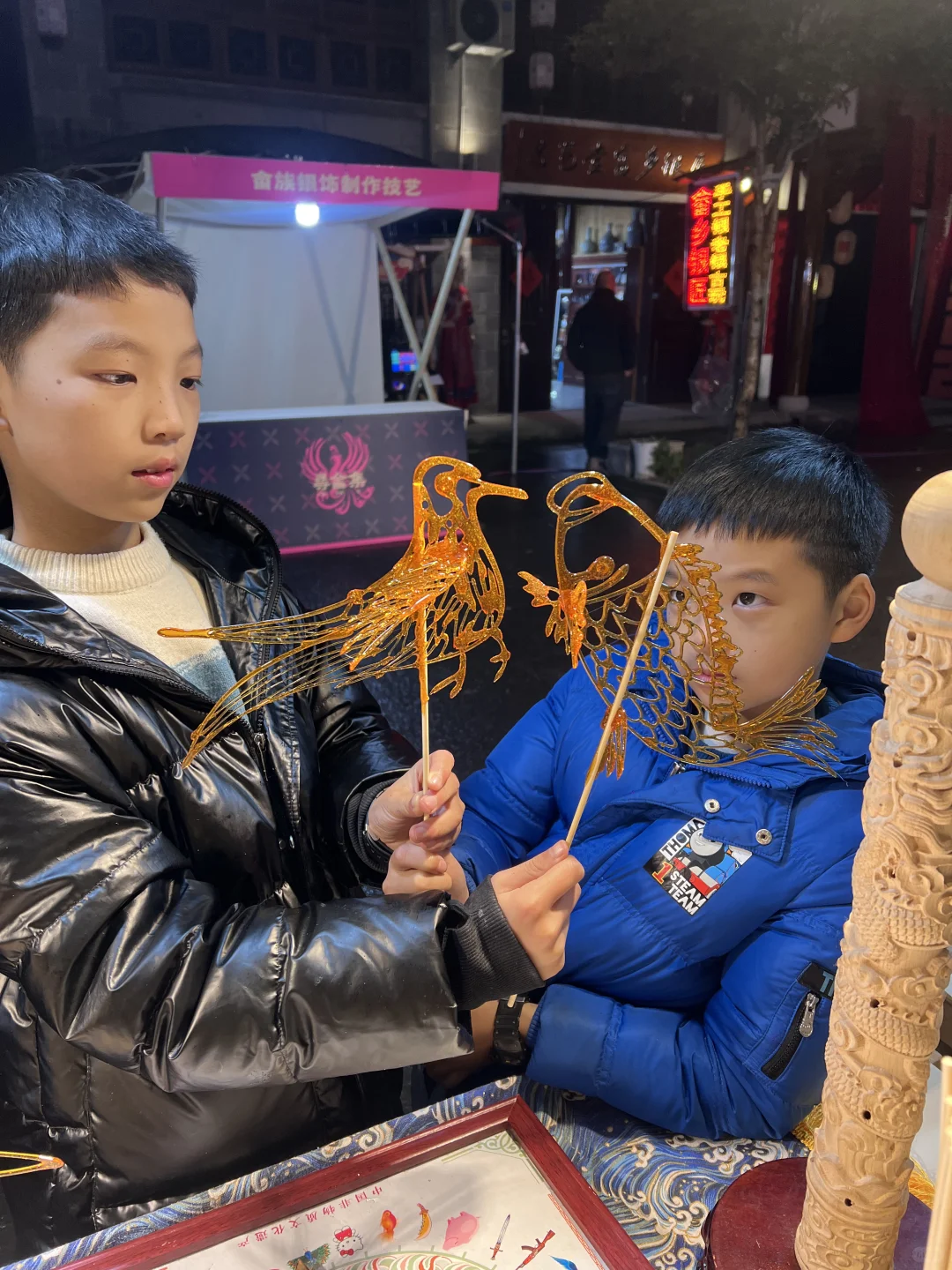 今天的立体糖画特别受欢迎?