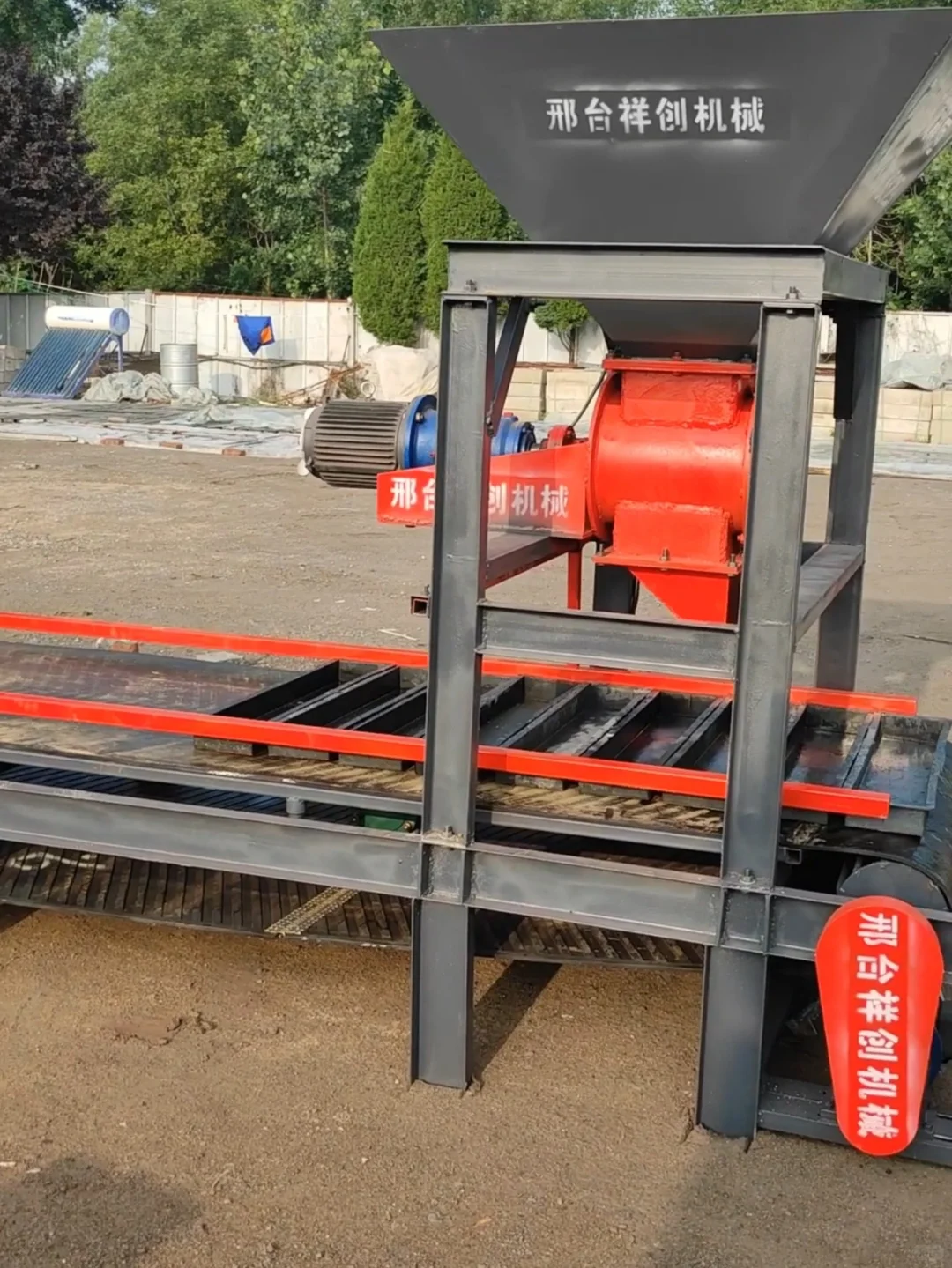 祥创混凝土预制构件布料机器生产线设备