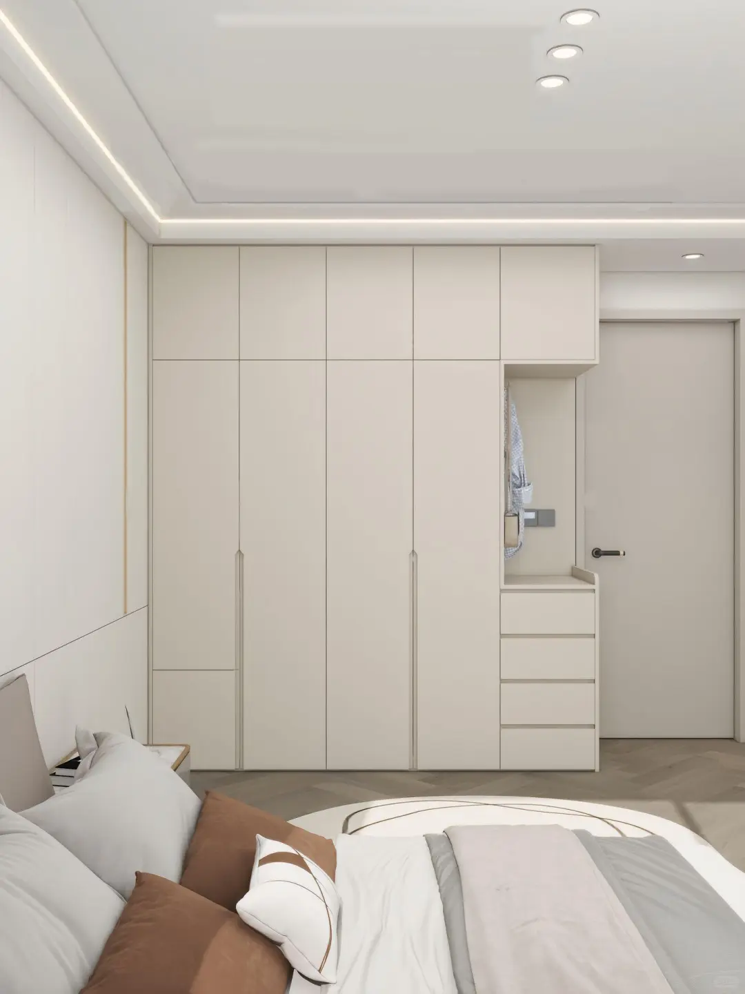 小红书抄作业成功的分段式衣柜！落地成功