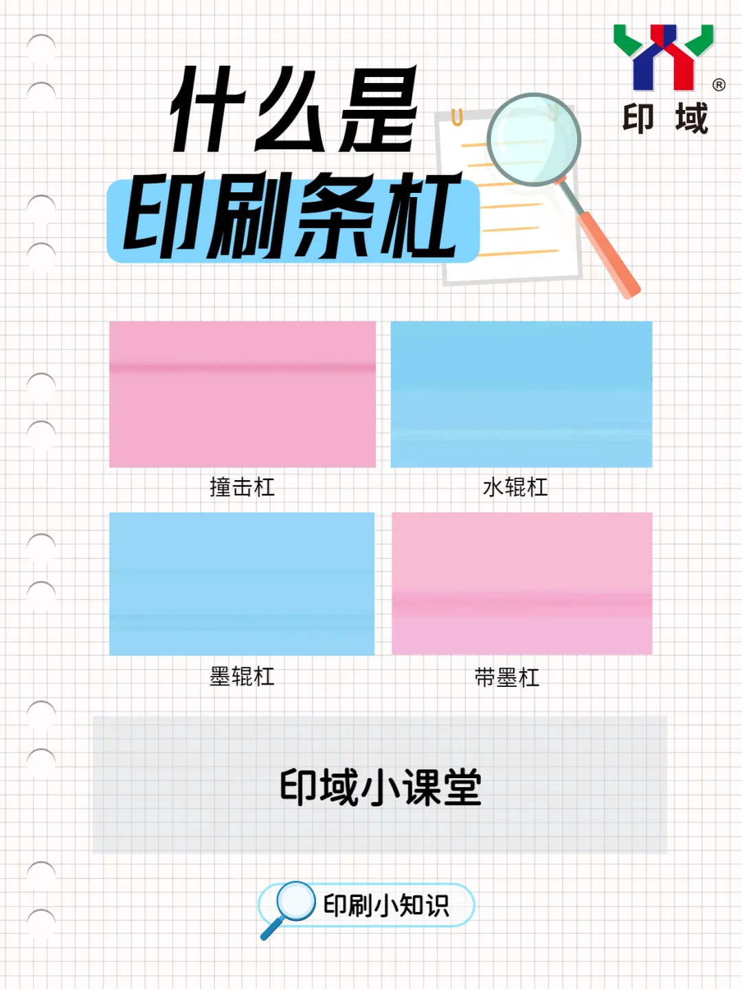 印刷人快看!关于印刷条杠的知识干货来啦?