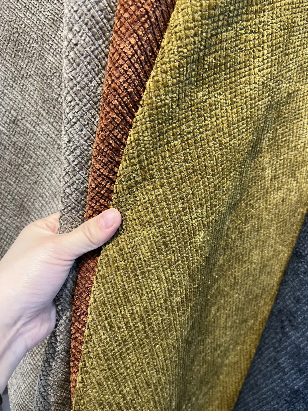 雪尼尔布料，爱了?