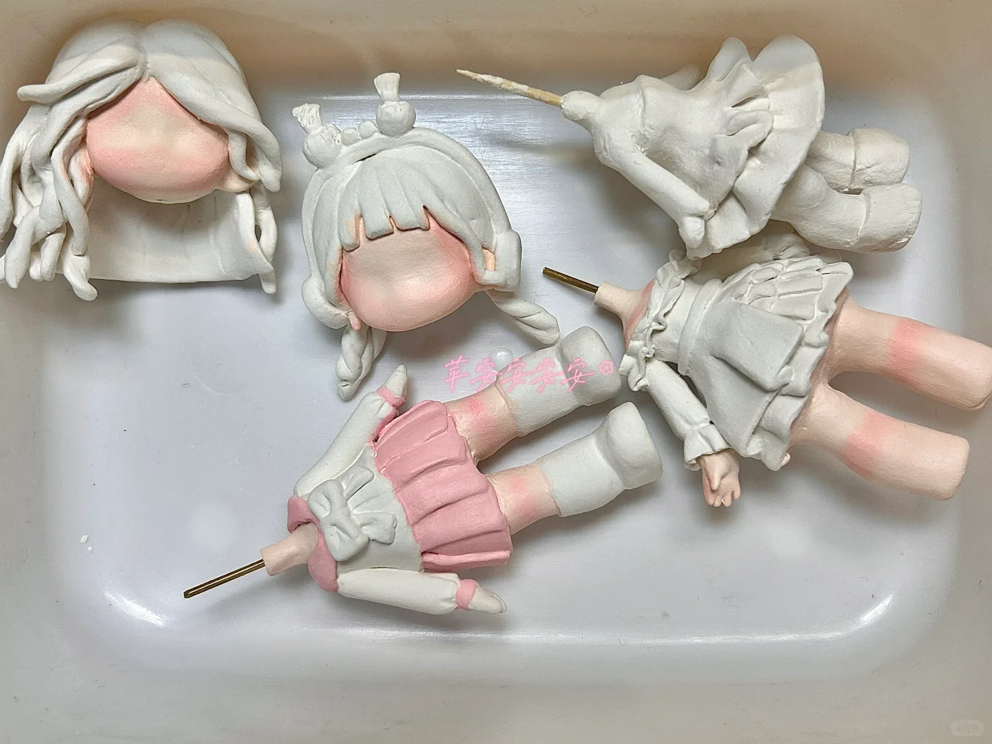 石塑粘土｜第一次做石塑粘土就成功了