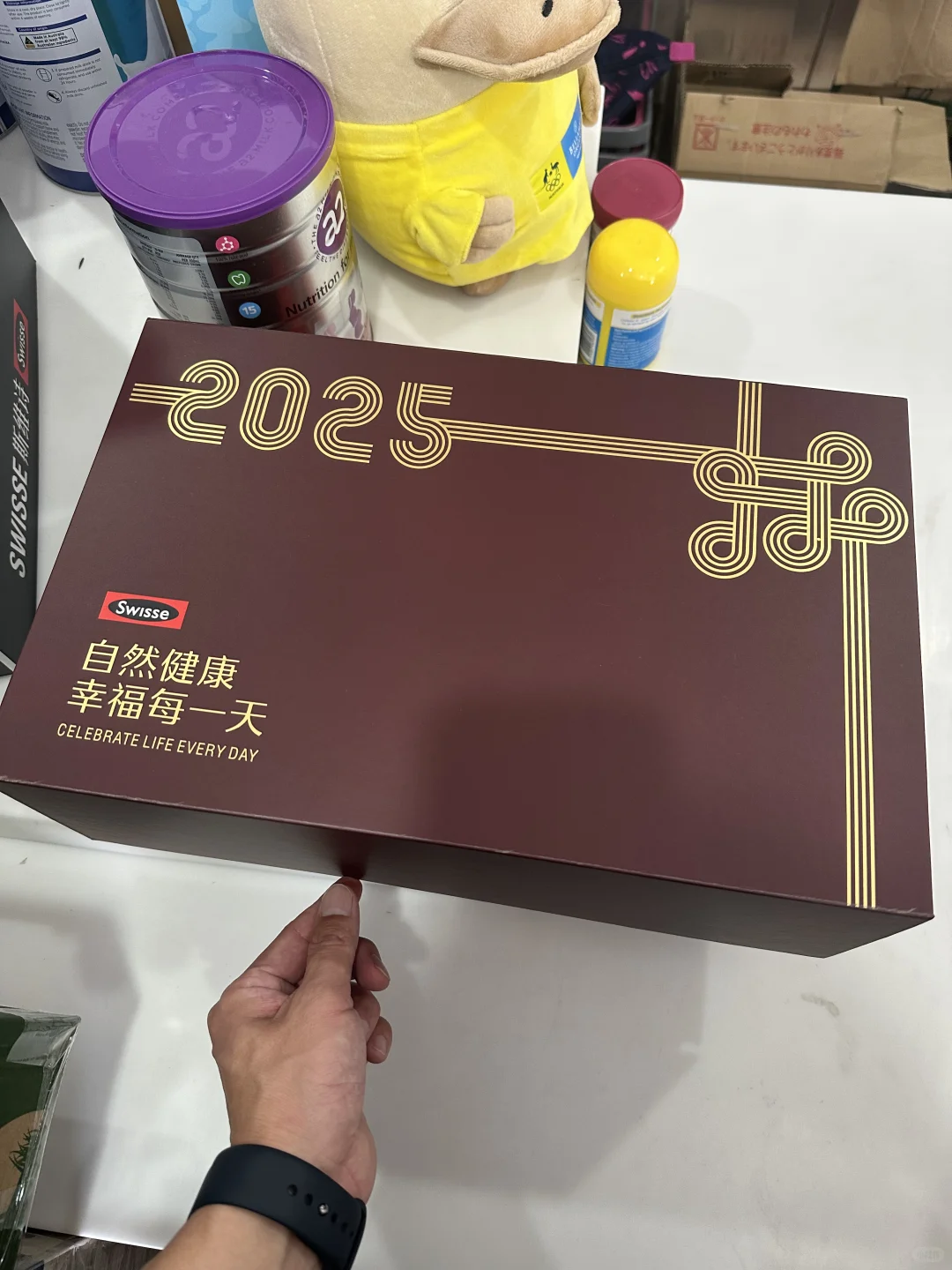 上班了上班了，swisse的2025新年礼盒好漂亮