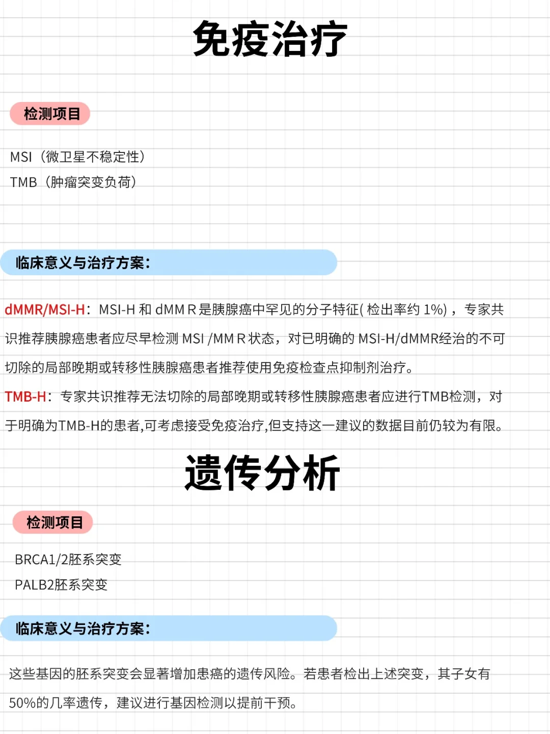 胰腺癌应该做哪些检测靶向+免疫