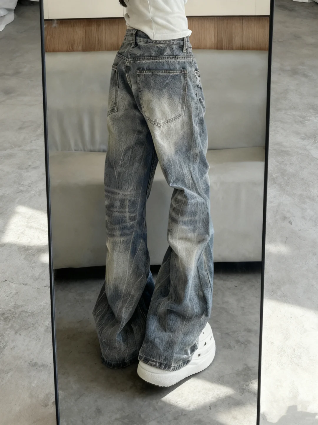 ?‍♀️终于穿上了版型超好的牛仔裤?才68