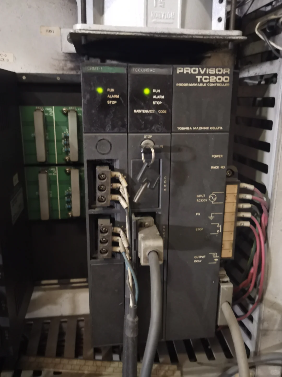 泰国工厂使用中的东芝350压铸机