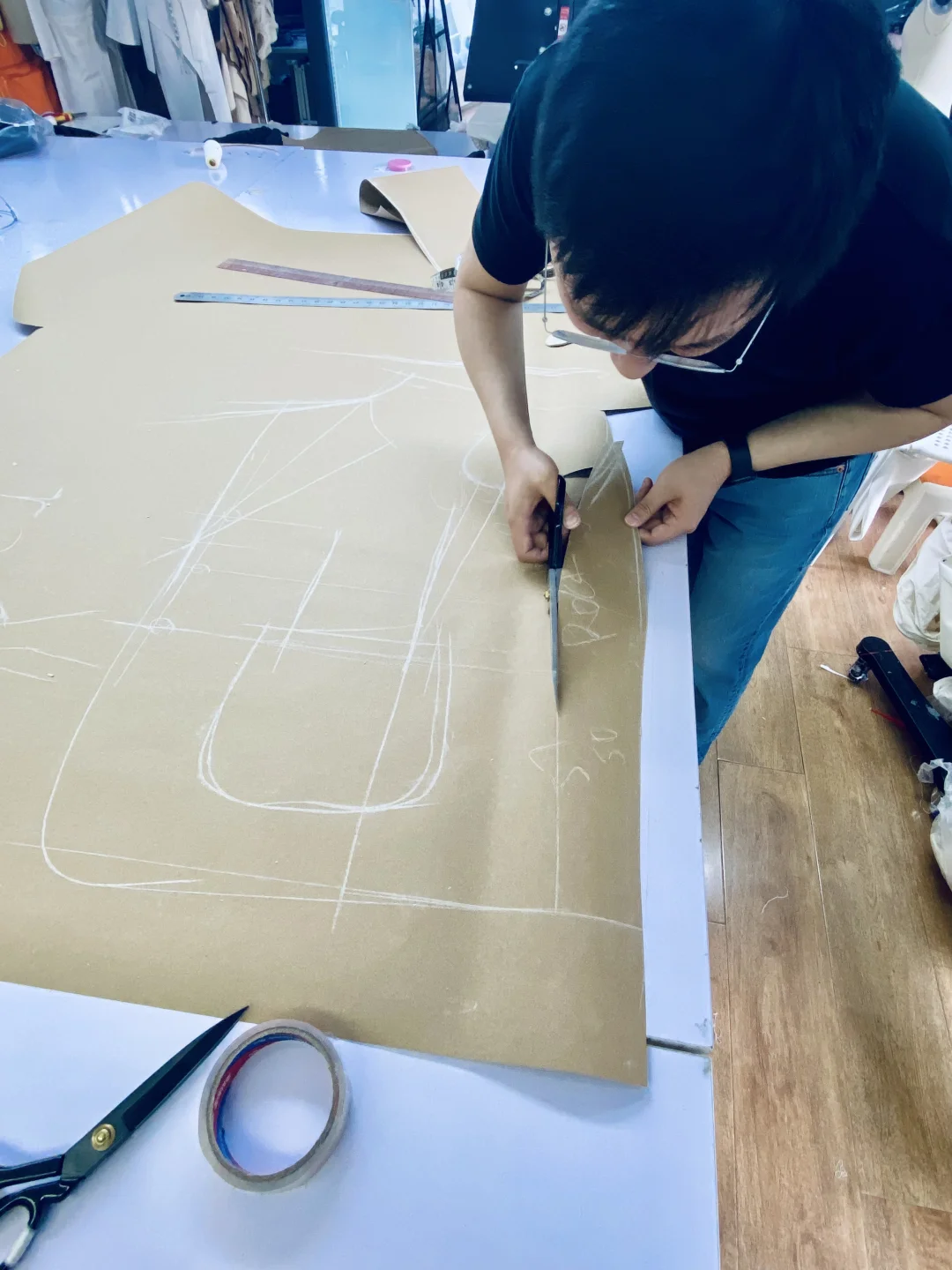 Drape Cut流派的制版