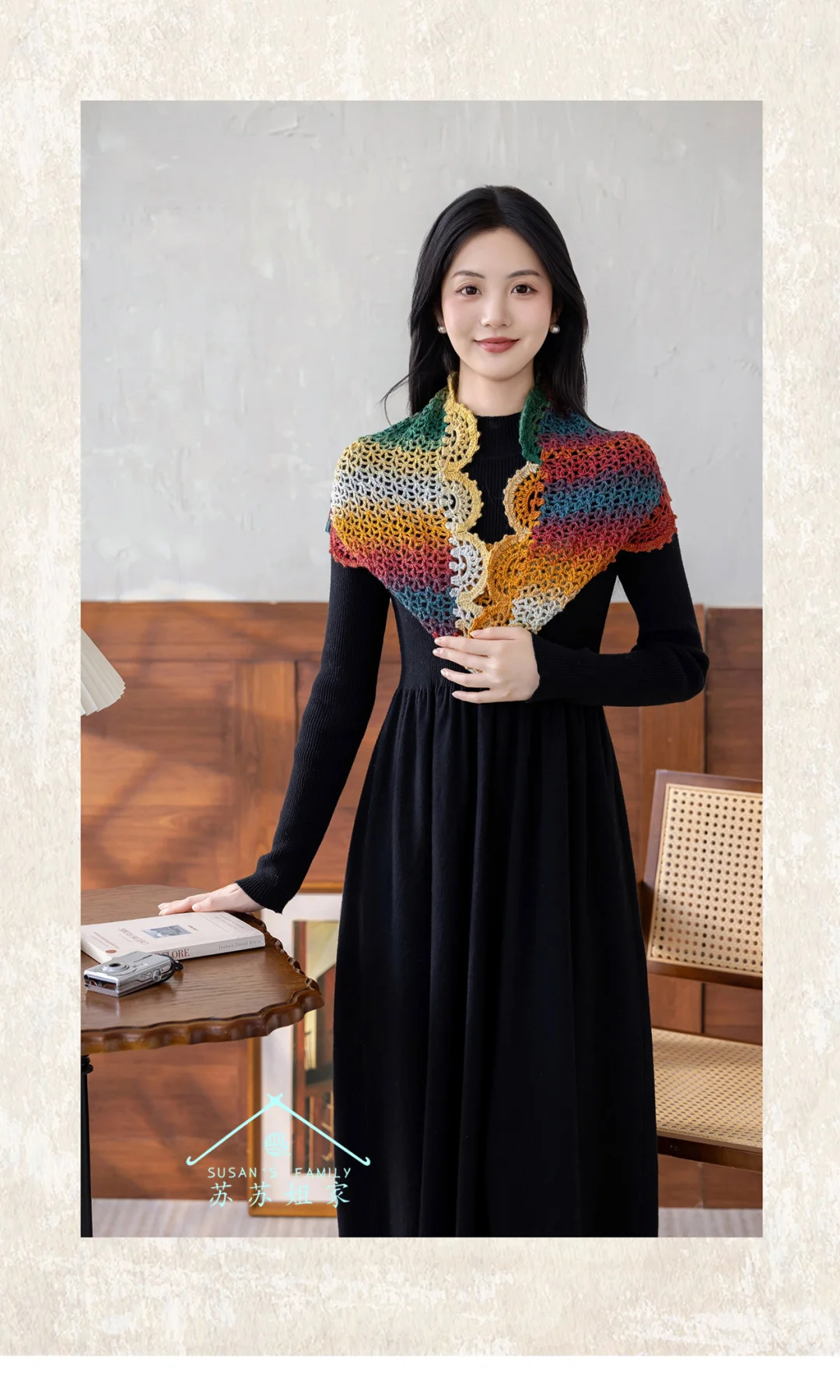 点亮秋冬穿搭?珍暖围脖｜附图解