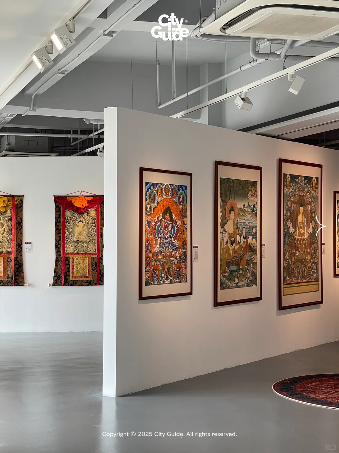 太震撼了!深圳最大规模黄金唐卡展!