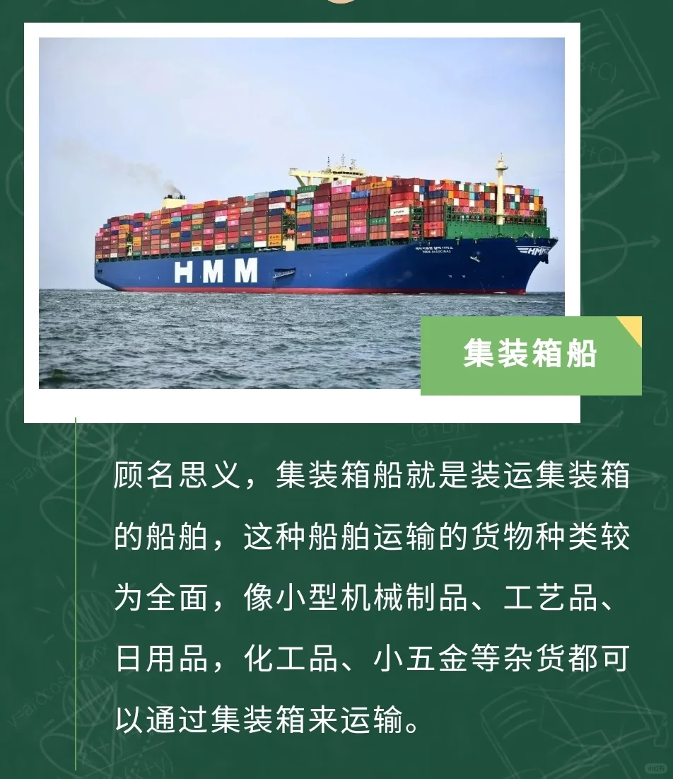 船舶的用途与样貌