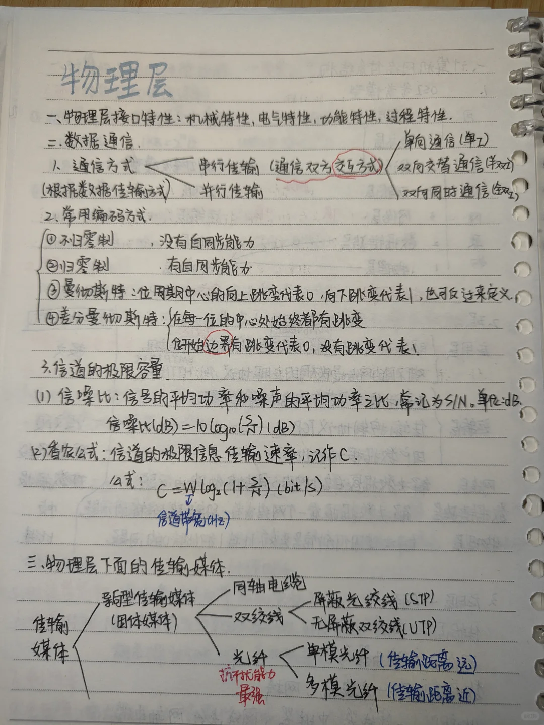 [计算机网络]笔记期末版